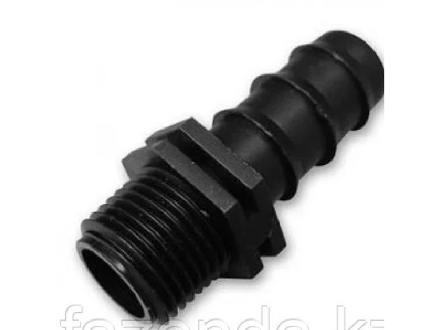 Муфта для трубки 16мм -1/2нар